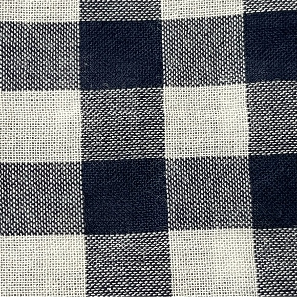 J.Crew Classic-Fit Boy Shirt in Crinkle Gingham Black White Check 00 Preppy - Picture 11 of 11